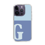 Slim Protection Case［ Original - initial two tone - G blue ］