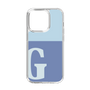 Slim Protection Case［ Original - initial two tone - G blue ］