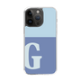 Slim Protection Case［ Original - initial two tone - G blue ］