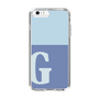Slim Protection Case［ Original - initial two tone - G blue ］