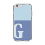 Slim Protection Case［ Original - initial two tone - G blue ］