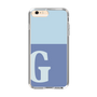 Slim Protection Case［ Original - initial two tone - G blue ］