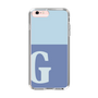 Slim Protection Case［ Original - initial two tone - G blue ］