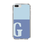 Slim Protection Case［ Original - initial two tone - G blue ］