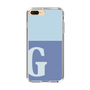 Slim Protection Case［ Original - initial two tone - G blue ］