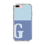 Slim Protection Case［ Original - initial two tone - G blue ］