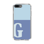 Slim Protection Case［ Original - initial two tone - G blue ］