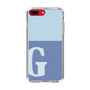 Slim Protection Case［ Original - initial two tone - G blue ］
