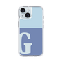Slim Protection Case［ Original - initial two tone - G blue ］