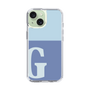 Slim Protection Case［ Original - initial two tone - G blue ］
