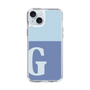 Slim Protection Case［ Original - initial two tone - G blue ］
