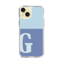 Slim Protection Case［ Original - initial two tone - G blue ］
