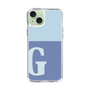Slim Protection Case［ Original - initial two tone - G blue ］