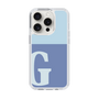 Slim Protection Case［ Original - initial two tone - G blue ］
