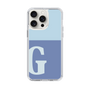 Slim Protection Case［ Original - initial two tone - G blue ］