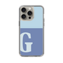 Slim Protection Case［ Original - initial two tone - G blue ］