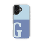 Slim Protection Case［ オリジナル - initial two tone - G blue ］