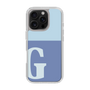 Slim Protection Case［ オリジナル - initial two tone - G blue ］