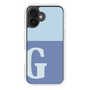 Slim Protection Case［ オリジナル - initial two tone - G blue ］