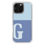 Slim Protection Case［ オリジナル - initial two tone - G blue ］