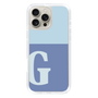 Slim Protection Case［ オリジナル - initial two tone - G blue ］