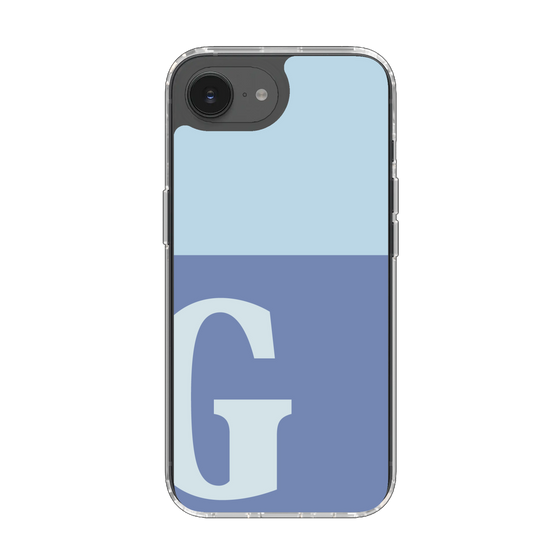 Slim Protection Case［ Original - initial two tone - G blue ］