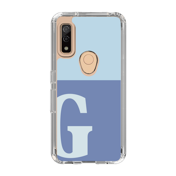 Slim Protection Case［ Original - initial two tone - G blue ］
