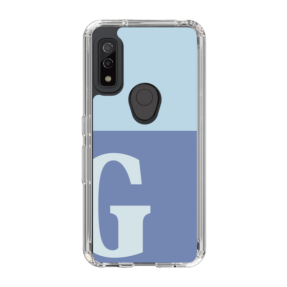 Slim Protection Case［ Original - initial two tone - G blue ］