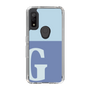 Slim Protection Case［ Original - initial two tone - G blue ］