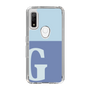 Slim Protection Case［ Original - initial two tone - G blue ］