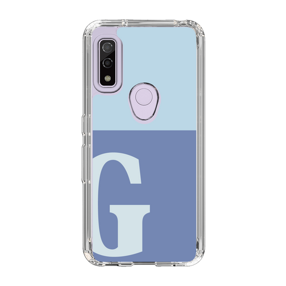 Slim Protection Case［ Original - initial two tone - G blue ］
