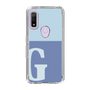 Slim Protection Case［ Original - initial two tone - G blue ］