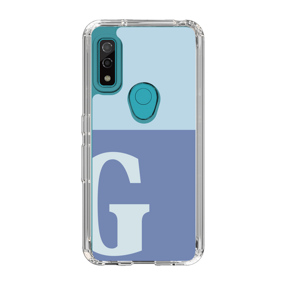 Slim Protection Case［ Original - initial two tone - G blue ］