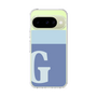 Slim Protection Case［ Original - initial two tone - G blue ］