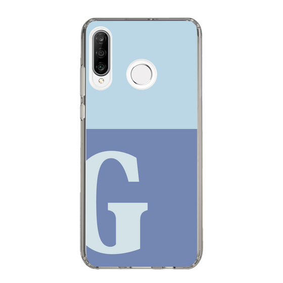 Slim Protection Case［ Original - initial two tone - G blue ］