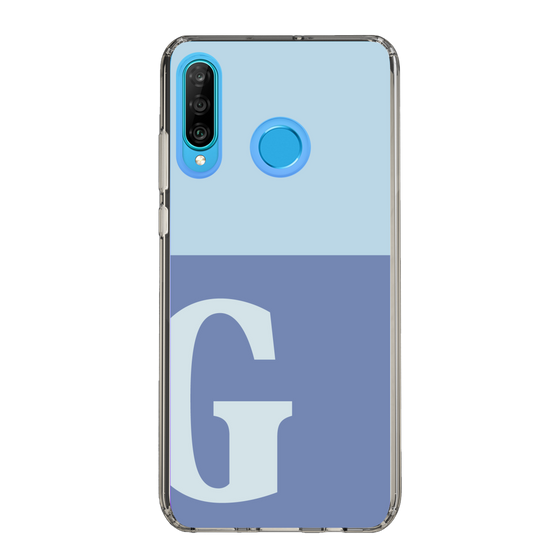 Slim Protection Case［ Original - initial two tone - G blue ］