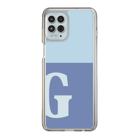 Slim Protection Case［ Original - initial two tone - G blue ］