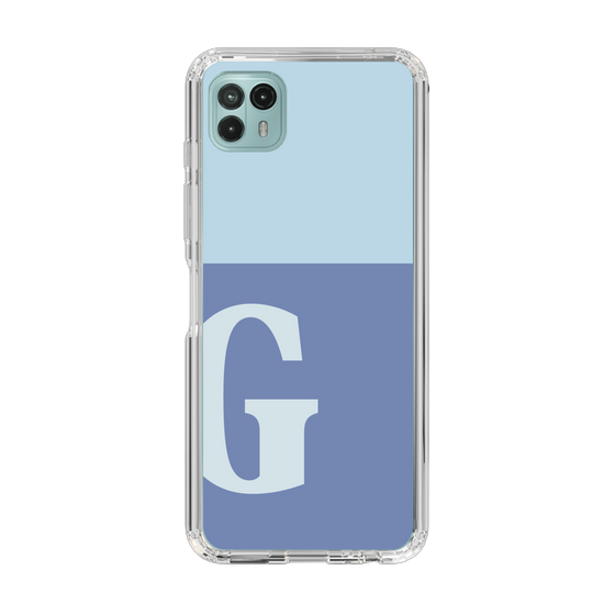 Slim Protection Case［ Original - initial two tone - G blue ］