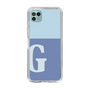 Slim Protection Case［ Original - initial two tone - G blue ］