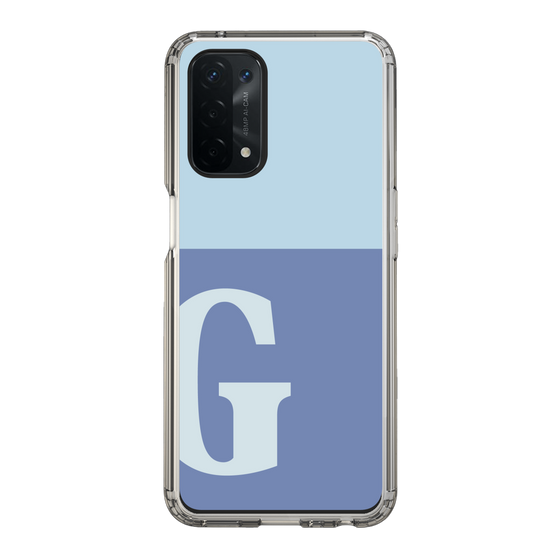 Slim Protection Case［ Original - initial two tone - G blue ］