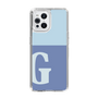 Slim Protection Case［ Original - initial two tone - G blue ］