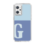 Slim Protection Case［ Original - initial two tone - G blue ］