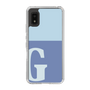 Slim Protection Case［ Original - initial two tone - G blue ］