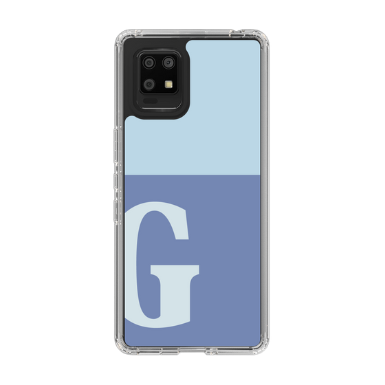 Slim Protection Case［ Original - initial two tone - G blue ］