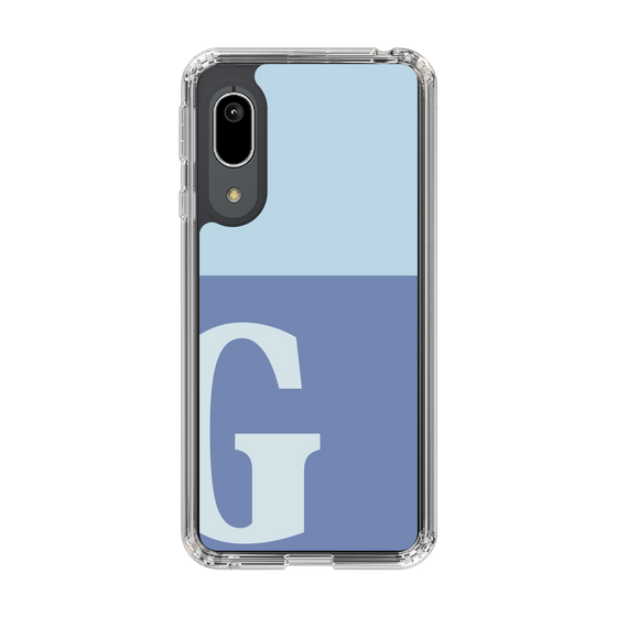 Slim Protection Case［ Original - initial two tone - G blue ］