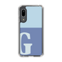 Slim Protection Case［ Original - initial two tone - G blue ］