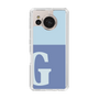 Slim Protection Case［ Original - initial two tone - G blue ］