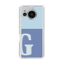 Slim Protection Case［ Original - initial two tone - G blue ］
