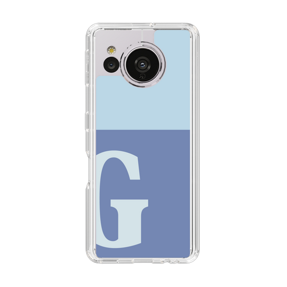 Slim Protection Case［ Original - initial two tone - G blue ］