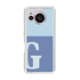 Slim Protection Case［ Original - initial two tone - G blue ］